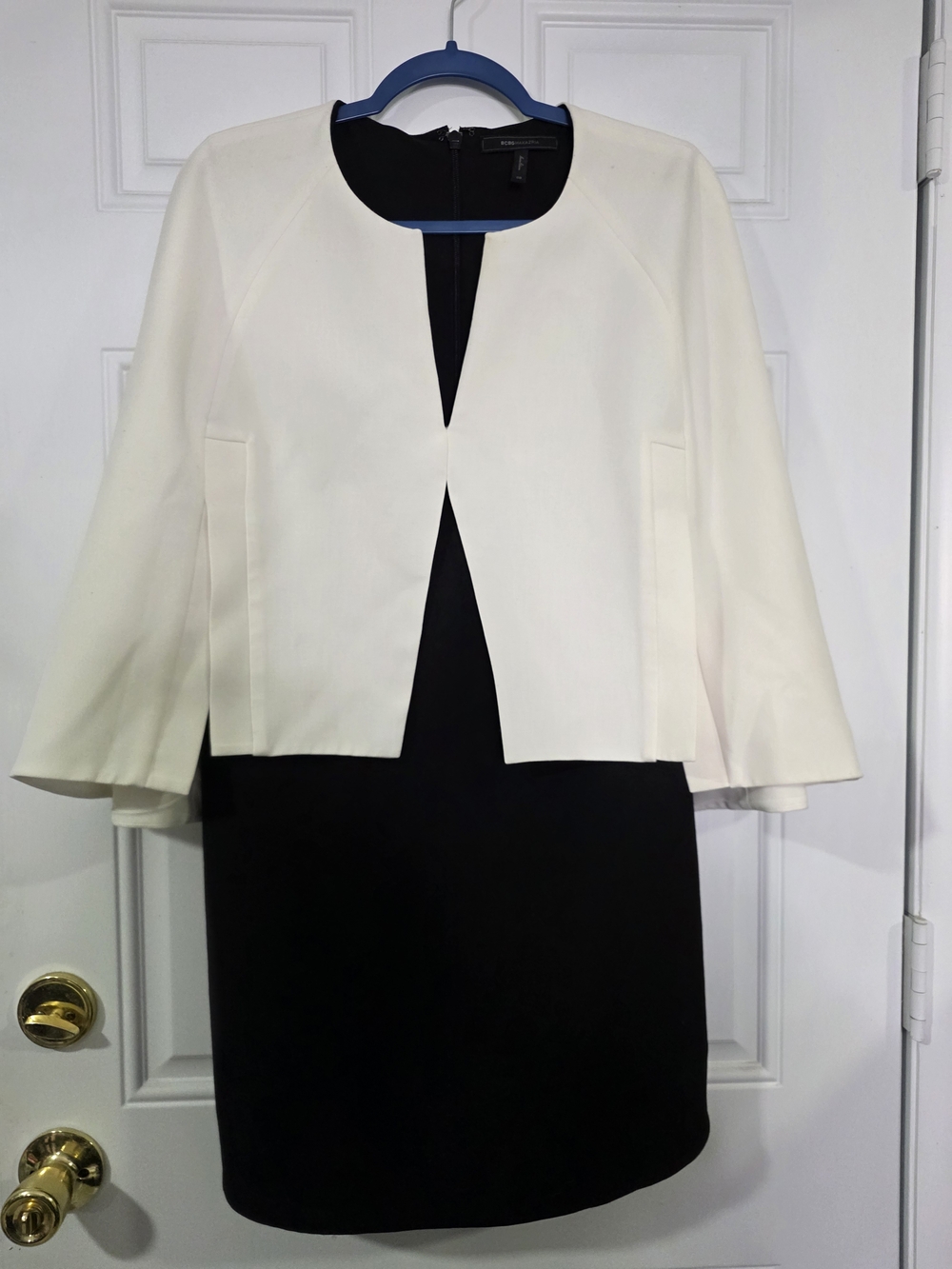 BCBGMaxAzria Cape Dress - Picture 2 of 7